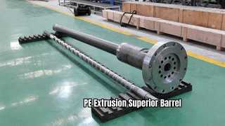 Pojedyncza śruba i lufa do PE